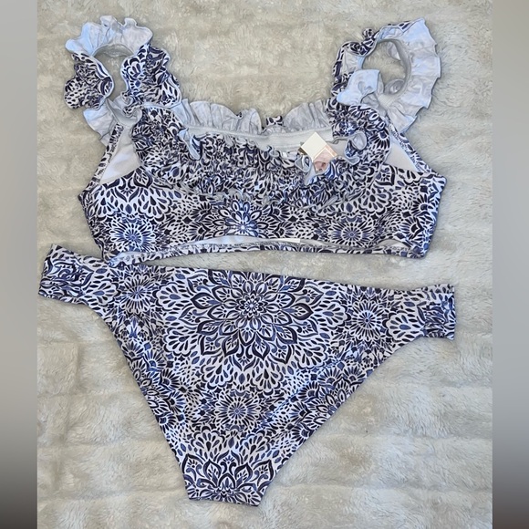 Jessica Simpson Nile Multi Bikini Set - Picture 5 of 6